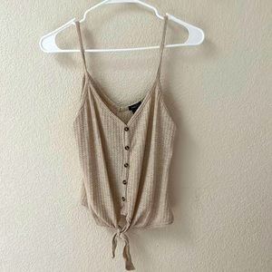 Rue 21 waffle knit crop tank.